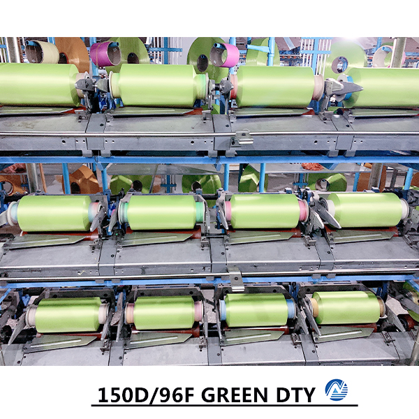 150D96F GREEN DTY წინდებისთვის